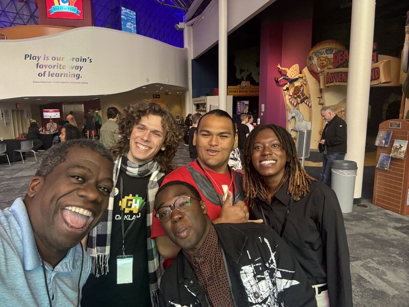 Attendees networking at C-BIPOC