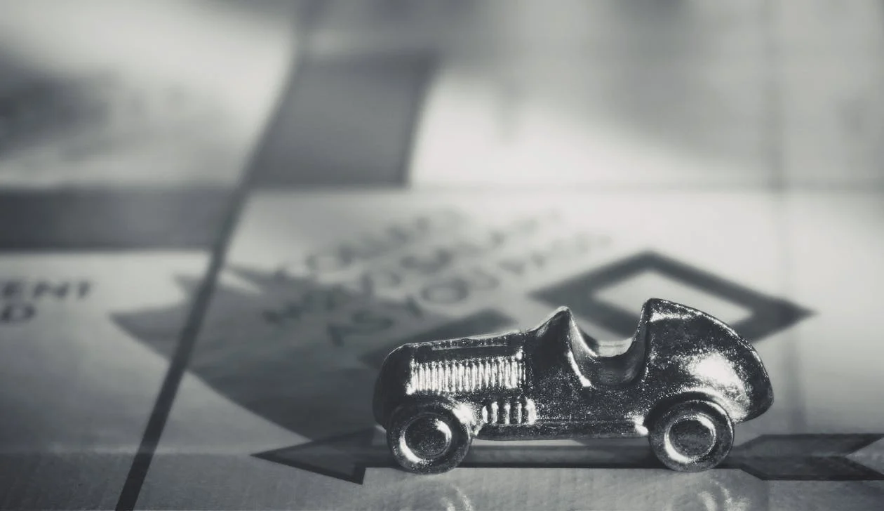 Photo by Suzy Hazelwood from Pexels: https://www.pexels.com/photo/miniature-item-on-monopoly-board-game-9110554/